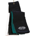 Turkish Trifold Golf Towel 16"x25" (Dark)